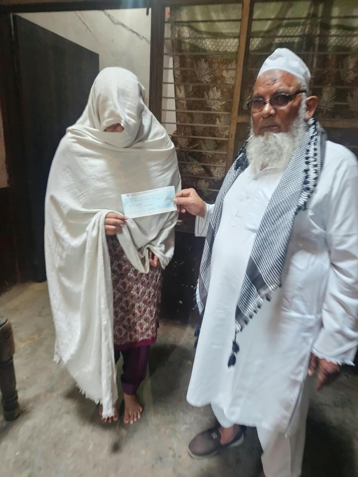 Our donor contributing to the community